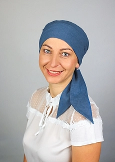 Šátek Arména mušelín modrá.jpg